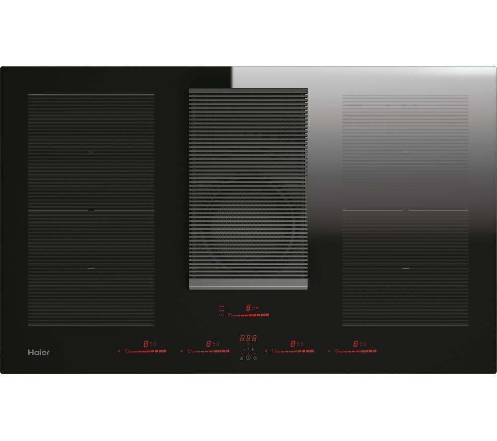 HAIER HAIH8IFMCF 83 cm Vented Electric Induction Hob - Black image number 2 of 9