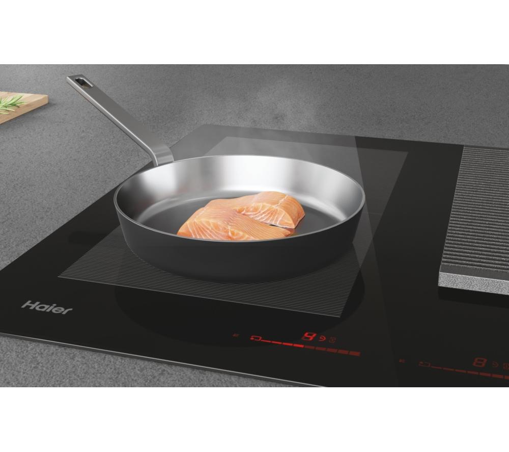 HAIER HAIH8IFMCF 83 cm Vented Electric Induction Hob - Black image number 8 of 9