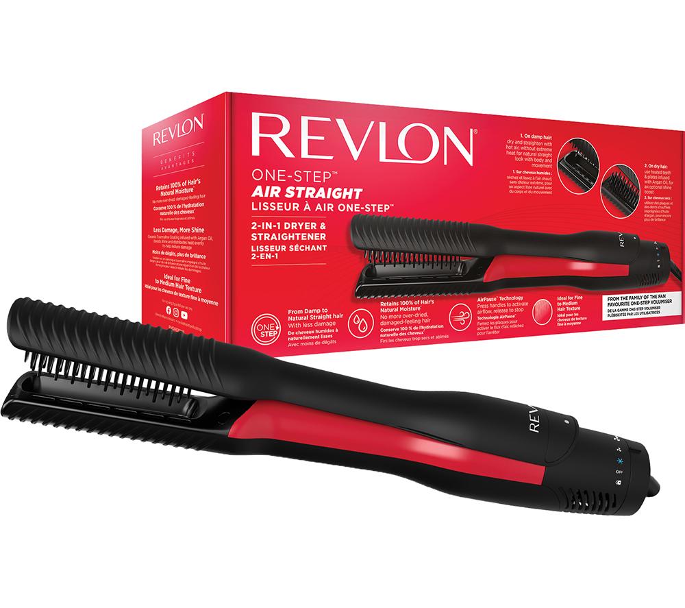 Buy REVLON One Step Air Straight Hair Straightener Black Currys