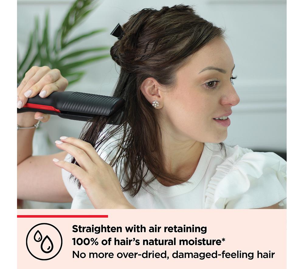 REVLON One Step Air Straight Hair Straightener - Black image number 7 of 7