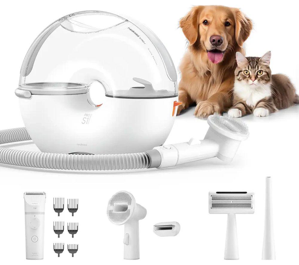 NEAKASA S1 Pro 8-in-1 Pet Grooming Vacuum - White image number 2 of 2