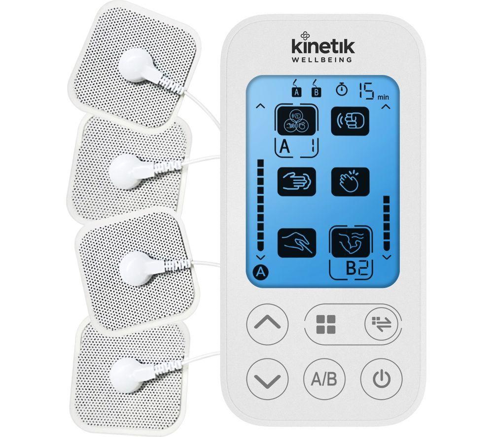 KINETIK KINAD-2126 Dual Channel TENS Machine - White