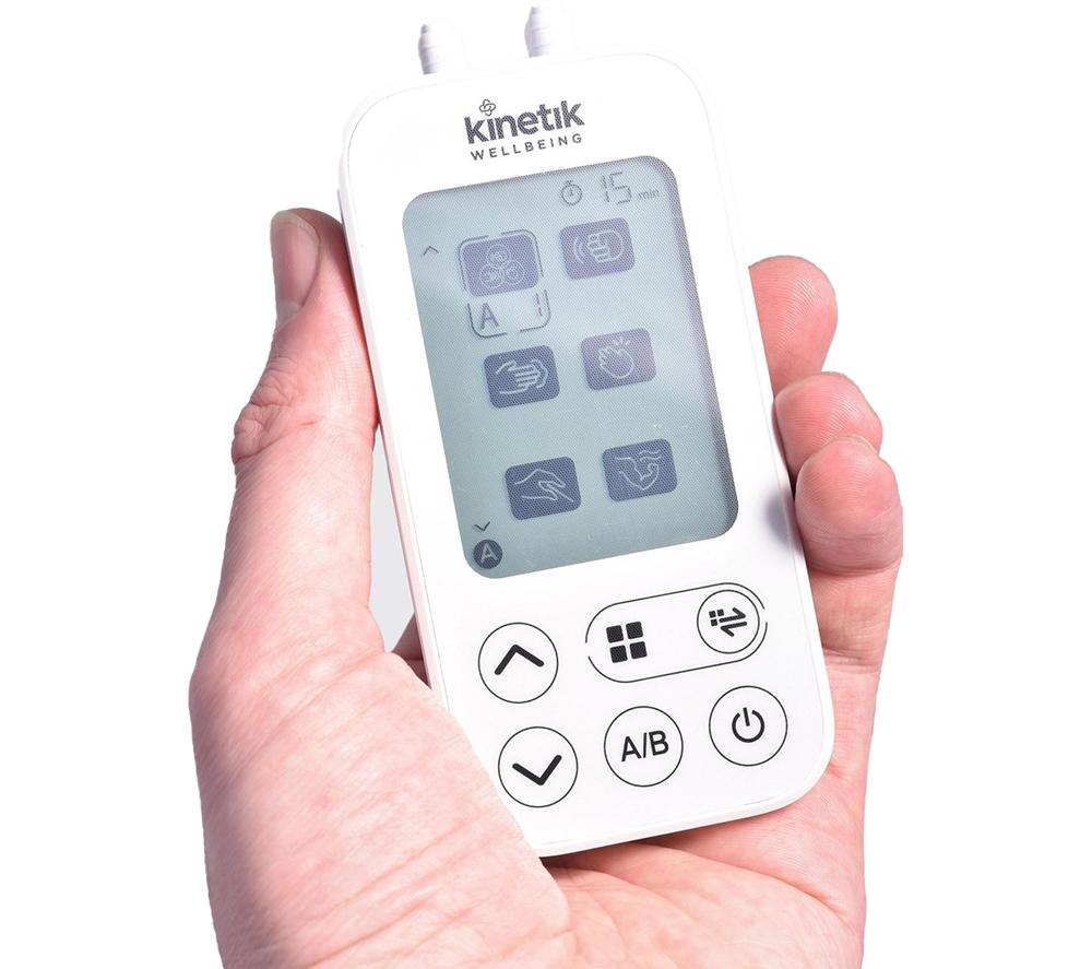 KINETIK KINAD-2126 Dual Channel TENS Machine - White image number 2 of 5