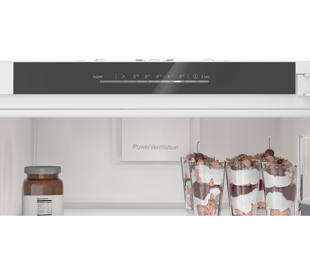 BOSCH Series 6 KIR81ADD0G Integrated Tall Fridge - Fixed Hinge image number 3 of 7