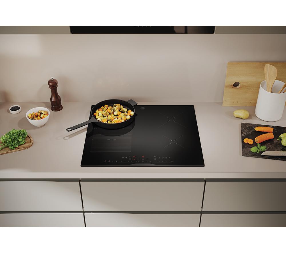HOOVER HIF64DCS 59 cm Electric Induction Smart Hob - Black image number 3 of 10
