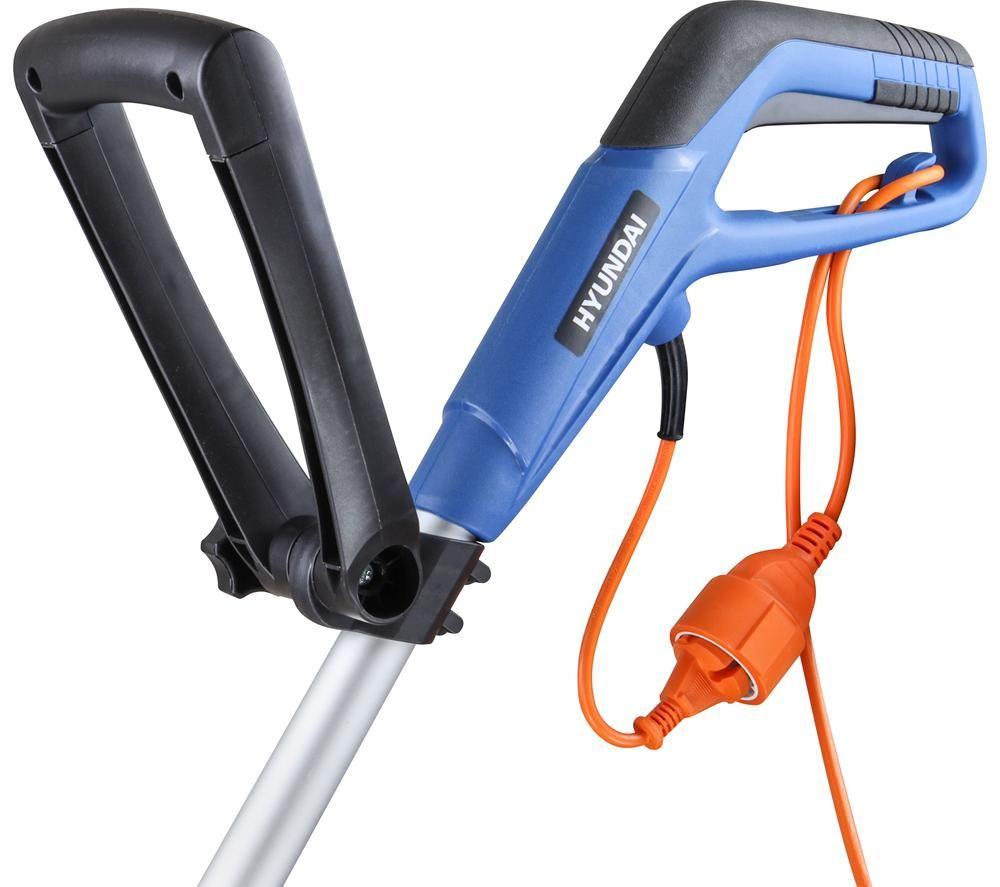 HYUNDAI HYTR600E Corded Grass Trimmer - Blue & Black image number 2 of 5