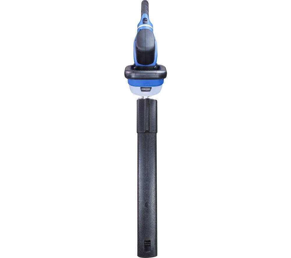 HYUNDAI HYHT680E Corded Hedge Trimmer - Blue & Black image number 3 of 9