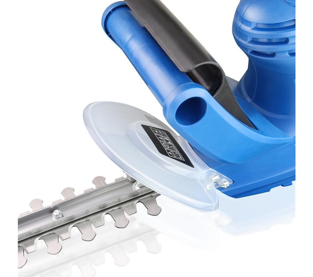 HYUNDAI HYHT550E Corded Hedge Trimmer - Blue image number 5 of 9