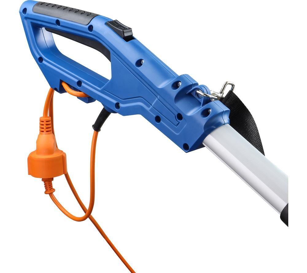 HYUNDAI HYHT550E Corded Pole Hedge Trimmer - Blue & Black image number 2 of 6