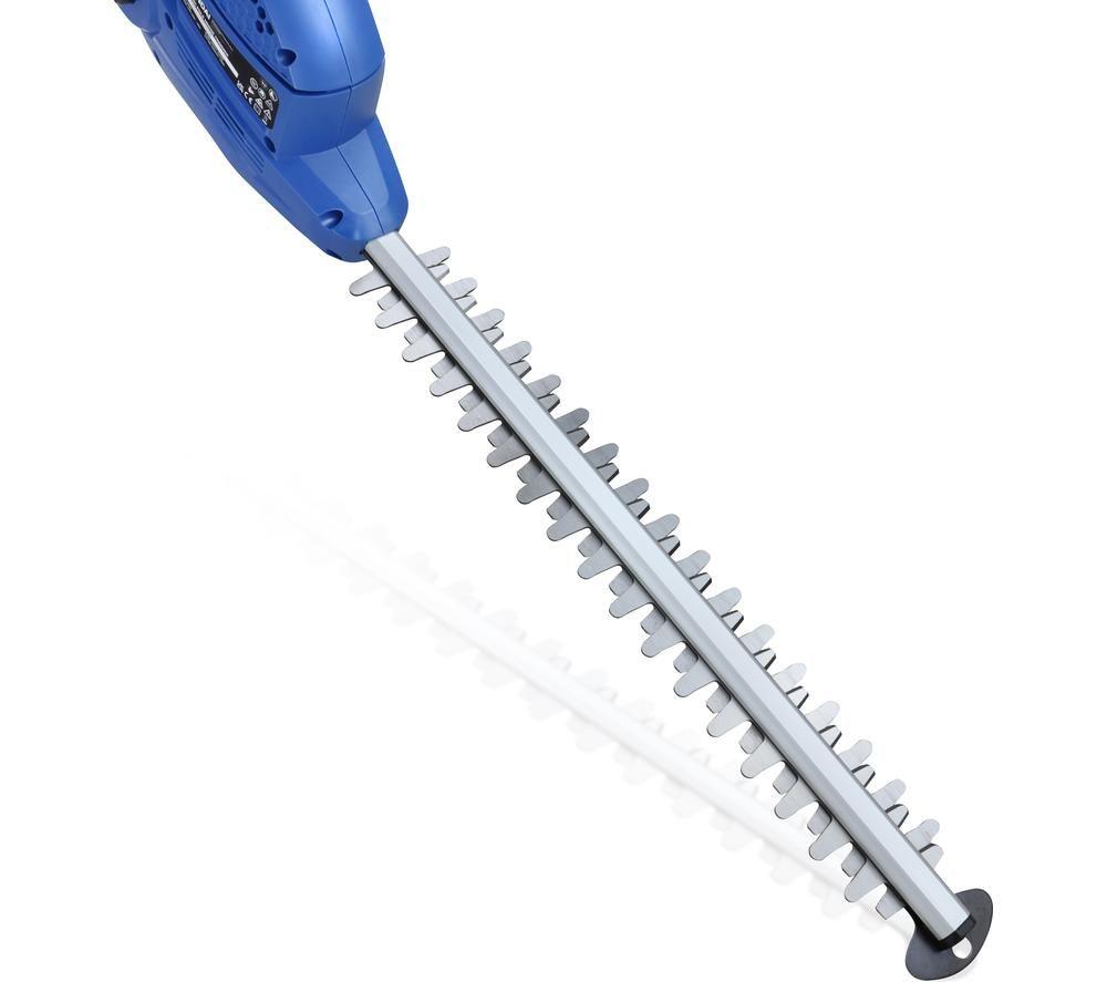 HYUNDAI HYHT550E Corded Pole Hedge Trimmer - Blue & Black image number 3 of 6