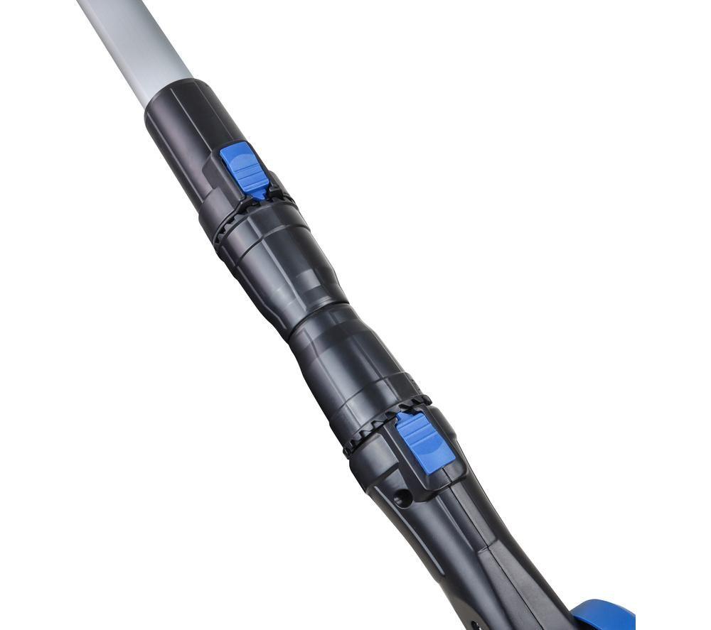 HYUNDAI HYHT550E Corded Pole Hedge Trimmer - Blue & Black image number 4 of 6