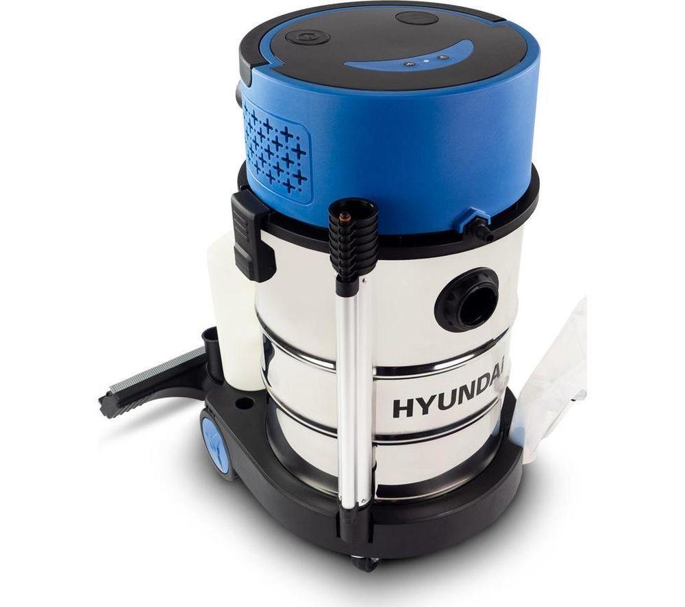 HYUNDAI HYCW1200E Cylinder Bagless Vacuum Cleaner - Silver, Black & Blue image number 4 of 16
