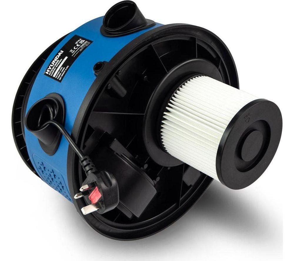 HYUNDAI HYCW1200E Cylinder Bagless Vacuum Cleaner - Silver, Black & Blue image number 15 of 16