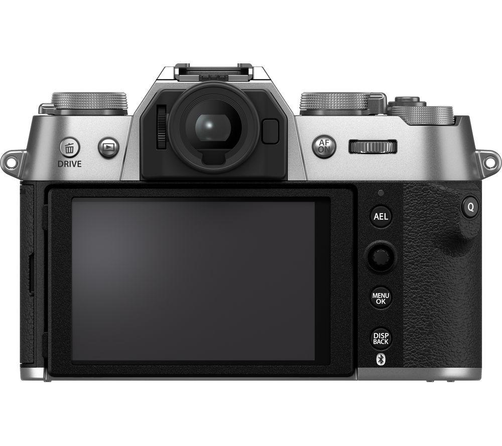 FUJIFILM X-T50 Mirrorless Camera with FUJINON XC 15-45 mm f/3.5-5.6 OIS PZ Lens - Silver image number 2 of 3