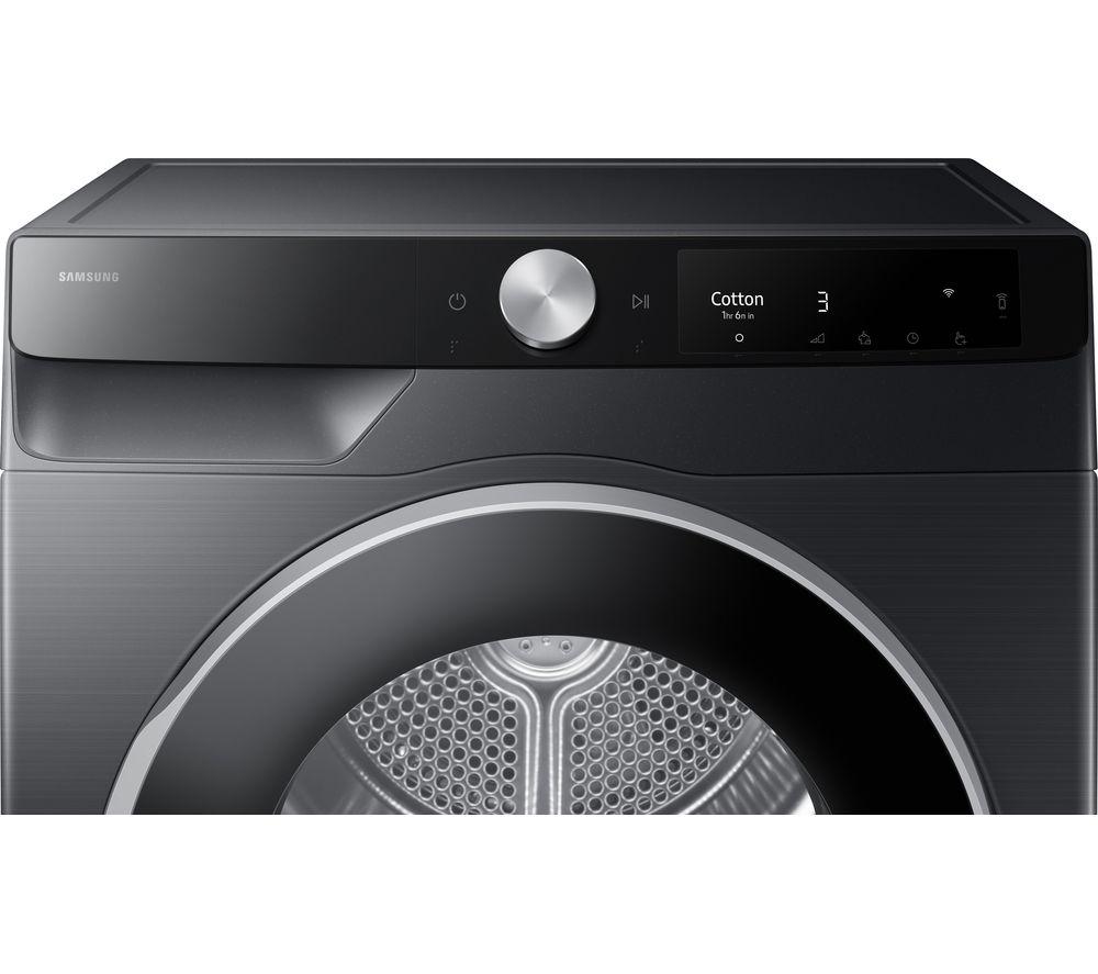 SAMSUNG Series 7 OptimalDry DV90T6240LB/S1 9 kg Heat Pump Tumble Dryer - Black image number 3 of 10