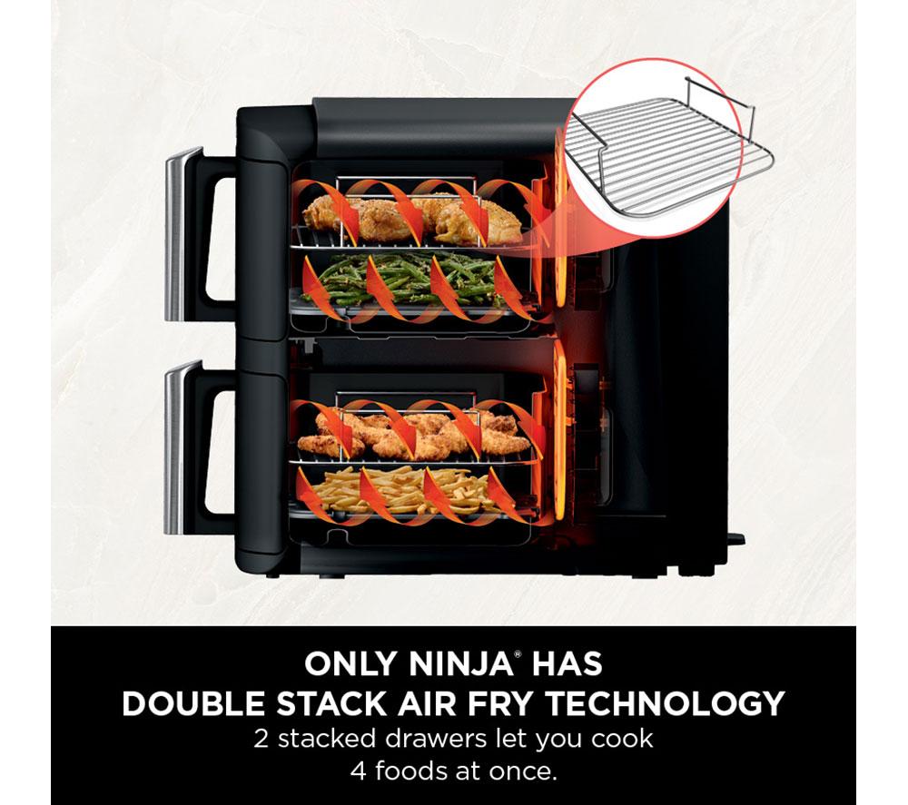 NINJA Double Stack SL300UK Air Fryer - Black image number 4 of 13