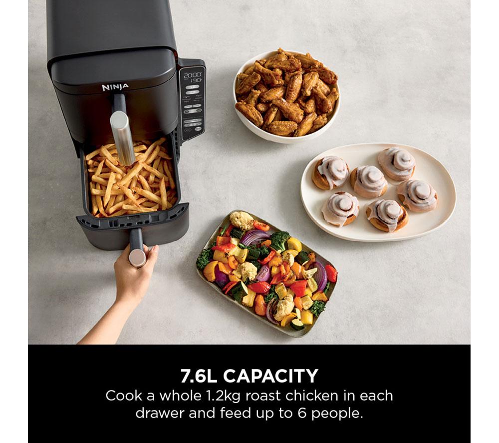 NINJA Double Stack SL300UK Air Fryer - Black image number 9 of 13
