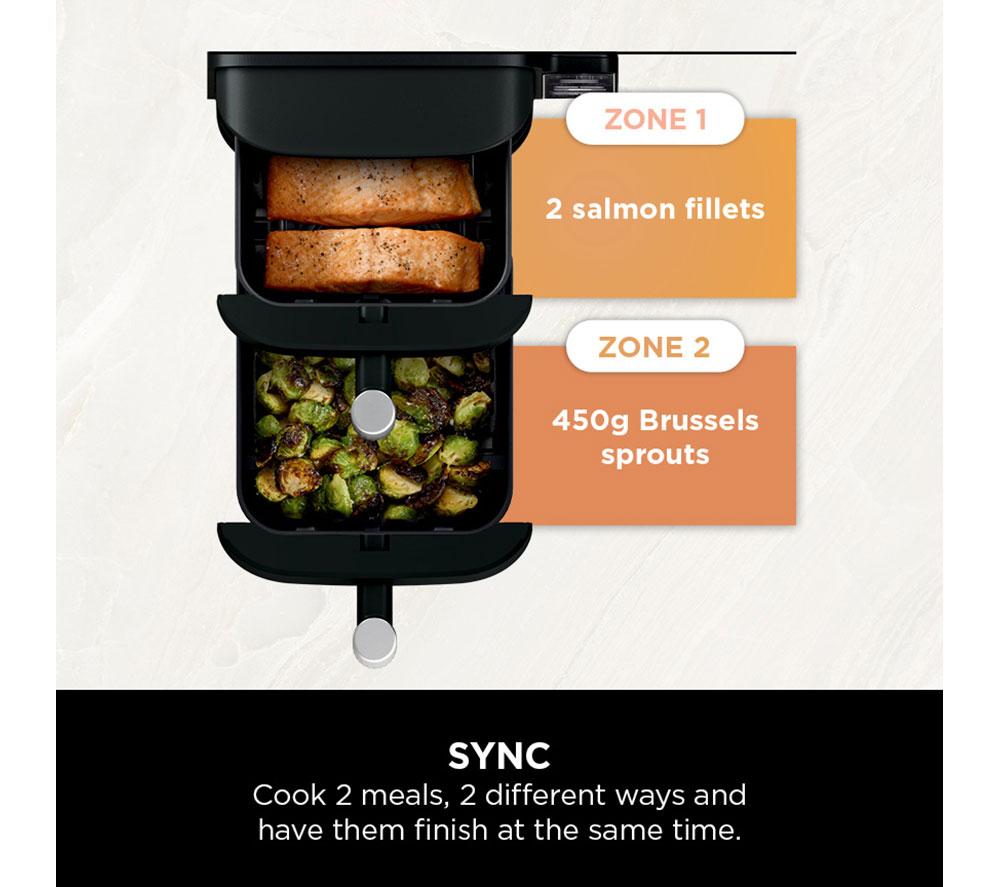 NINJA Double Stack SL300UK Air Fryer - Black image number 10 of 13