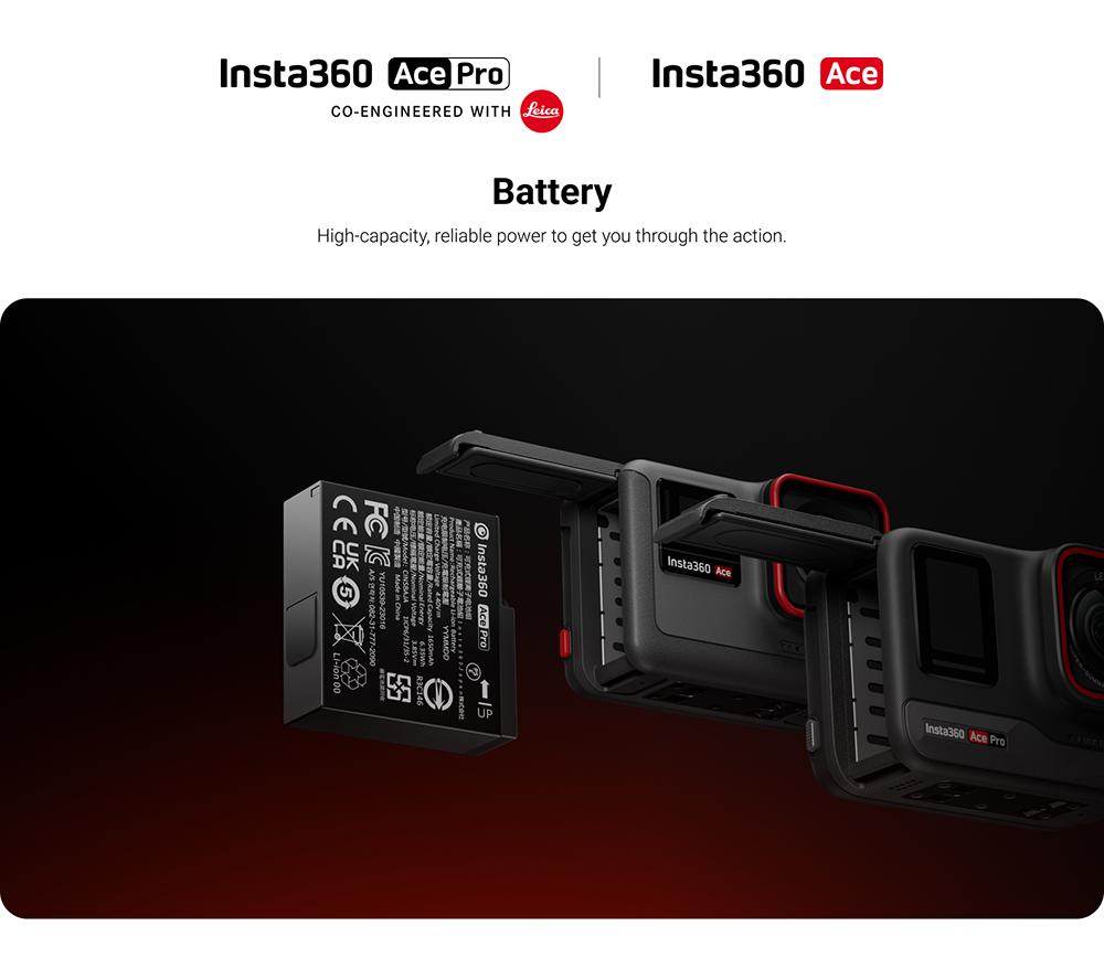 INSTA360 Ace Pro & Ace Lithium-ion Rechargeable Battery image number 2 of 4