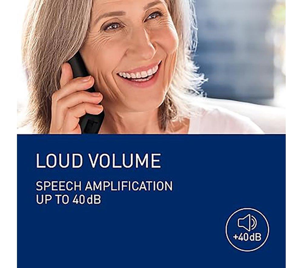 PANASONIC KX-TGM420EB DECT Cordless Phone - Black image number 3 of 7
