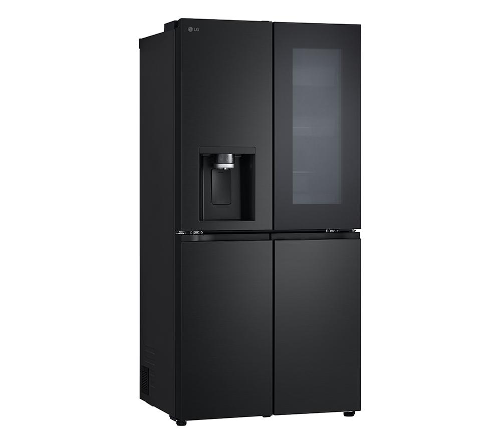 LG InstaView GMG860EPBE Smart Fridge Freezer - Matte Black image number 8 of 14