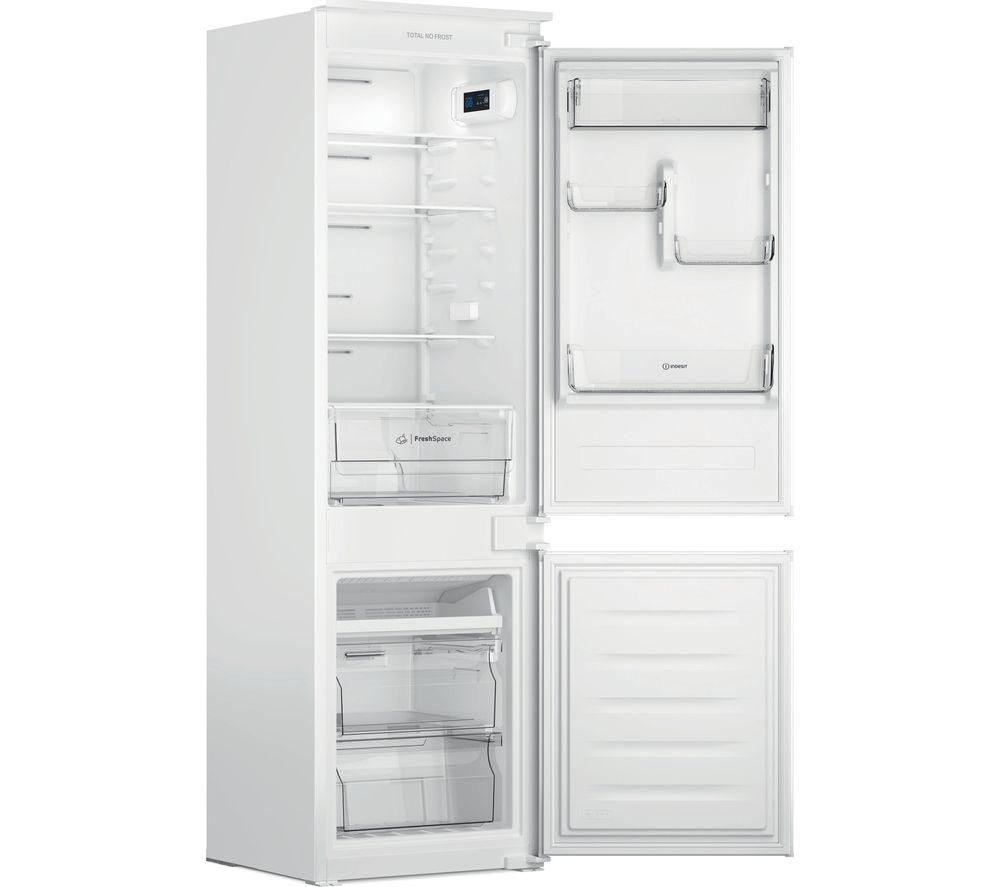 INDESIT Total No Frost INC18 T112 UK 70/30 Integrated Fridge Freezer - Sliding Hinge image number 2 of 4