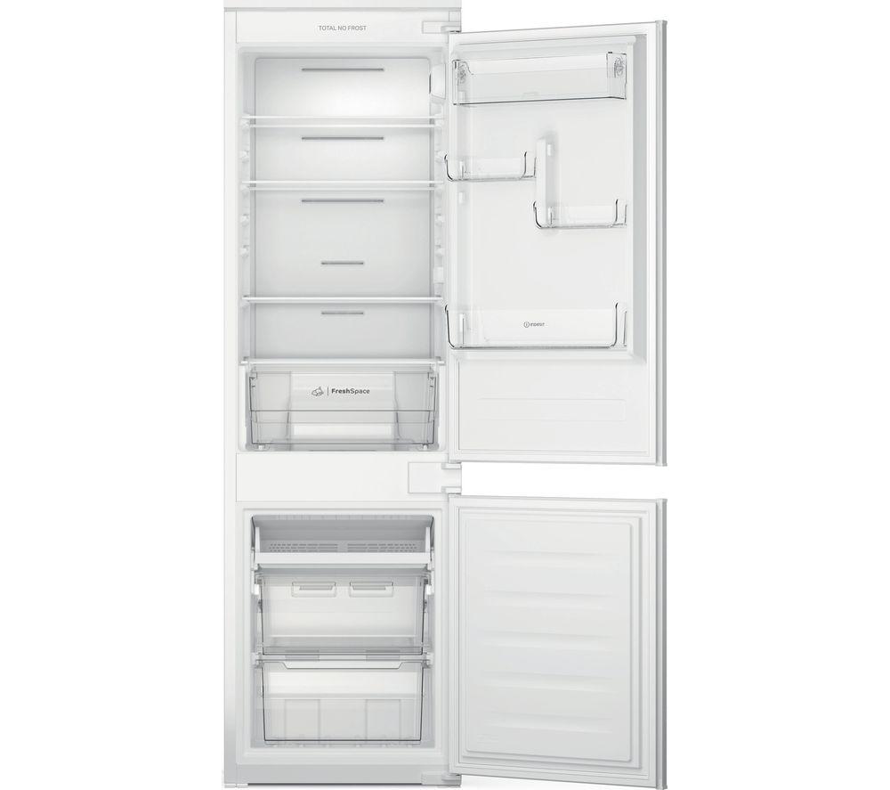 INDESIT Total No Frost INC18 T112 UK 70/30 Integrated Fridge Freezer - Sliding Hinge image number 3 of 4