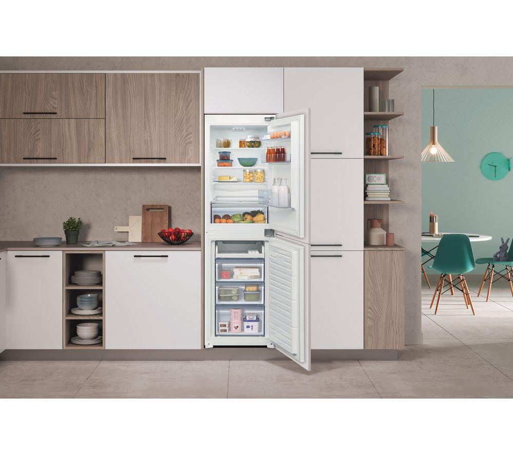 INDESIT Low Frost E IB 150502 D UK Integrated 50/50 Fridge Freezer - Sliding Hinge image number 4 of 5
