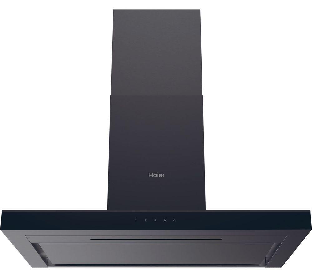 HAIER HATS9CBS4B Chimney Cooker Hood - Black