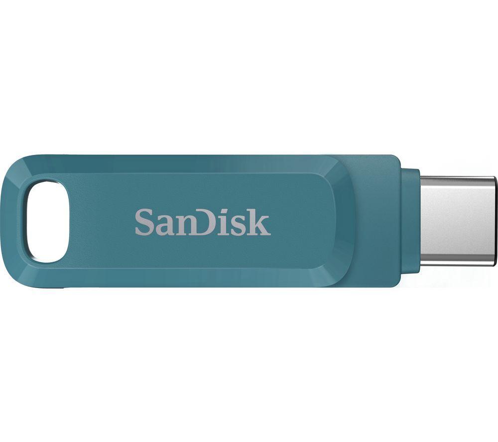 SANDISK Ultra USB Type-C & USB 3.2 Dual Memory Stick - 64 GB, Navagio Bay image number 2 of 3