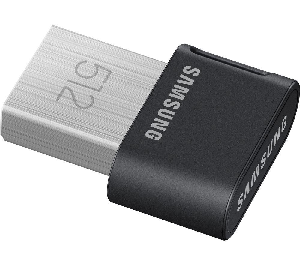 SAMSUNG FIT Plus USB 3.2 Memory Stick - 512 GB, Black image number 2 of 5