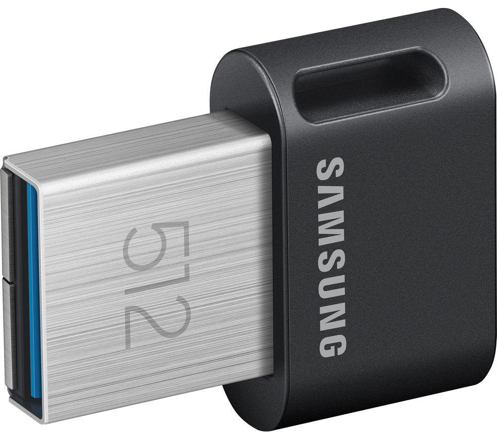 SAMSUNG FIT Plus USB 3.2 Memory Stick - 512 GB, Black image number 3 of 5