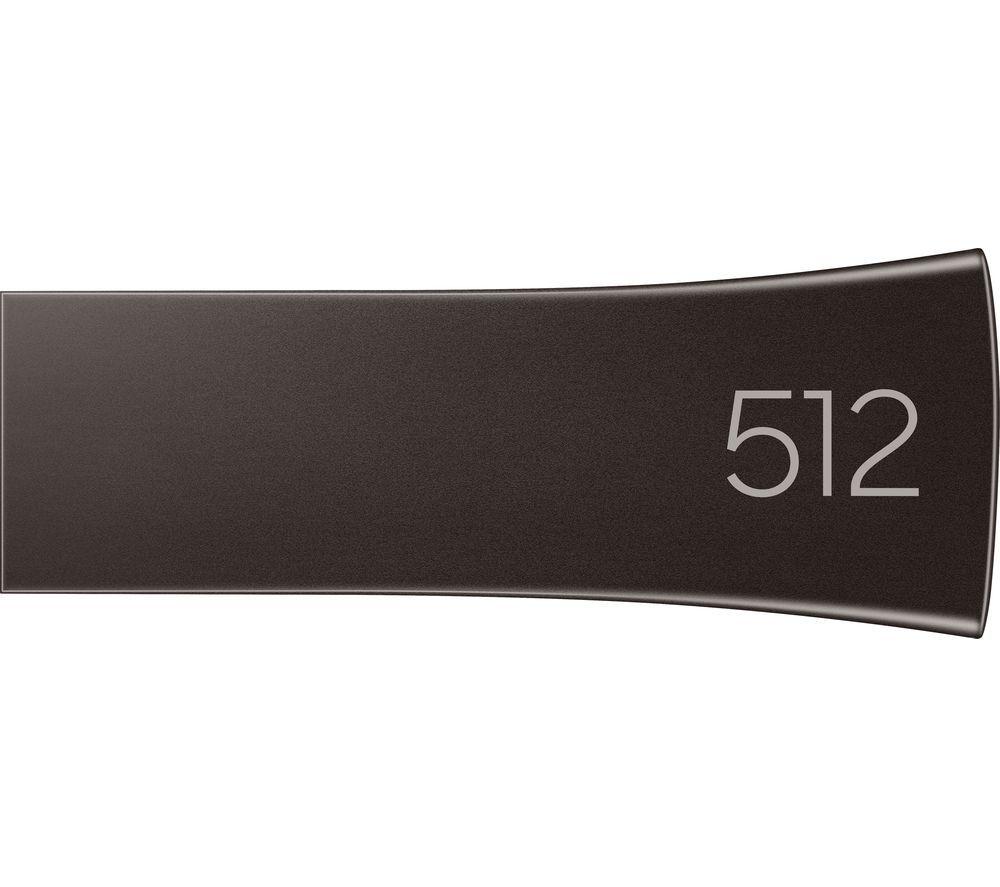 SAMSUNG Bar Plus USB 3.2 Memory Stick - 512 GB, Titan Grey image number 3 of 5