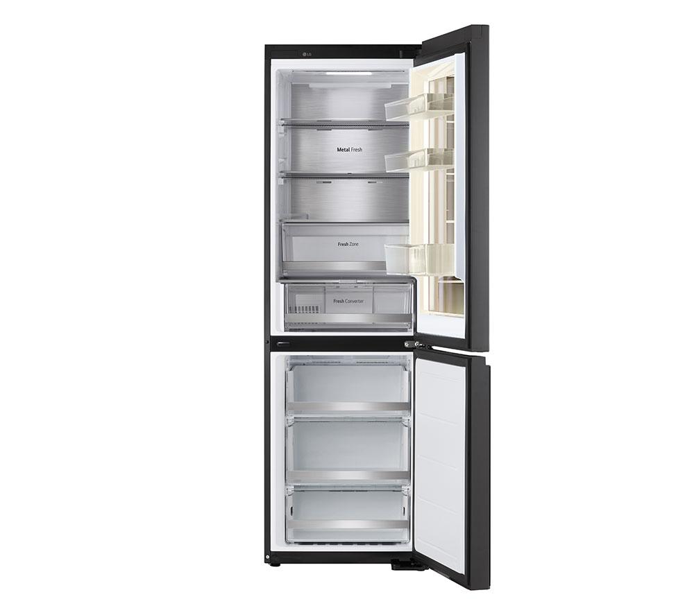 LG InstaView GBG7190CEV Smart 60/40 Fridge Freezer - Essence Black Steel image number 16 of 16