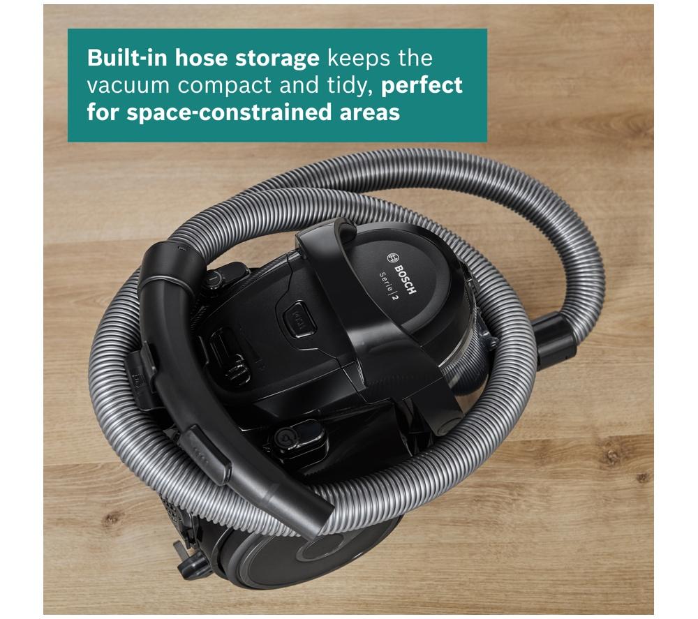 BOSCH Series 2 BGS05BA2GB Cylinder Bagless Vacuum Cleaner - Black image number 4 of 12