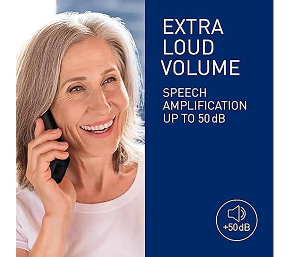 PANASONIC KX-TGMA45EM DECT Cordless Phone Additional Handset - Black image number 2 of 7