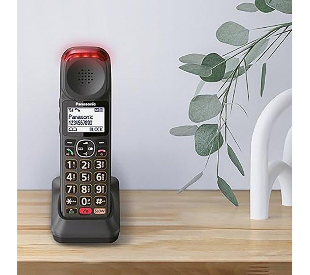 PANASONIC KX-TGMA45EM DECT Cordless Phone Additional Handset - Black image number 7 of 7