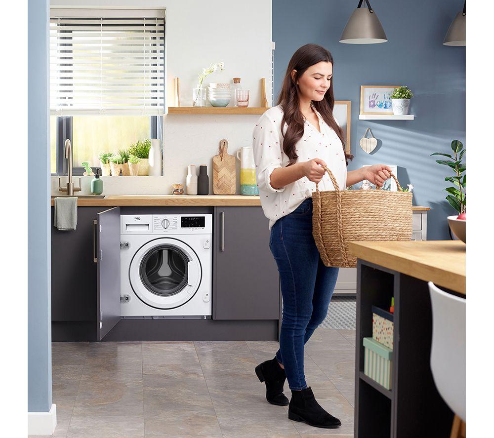 BEKO WTIK72121 Integrated 7 kg 1200 Spin Washing Machine image number 8 of 11