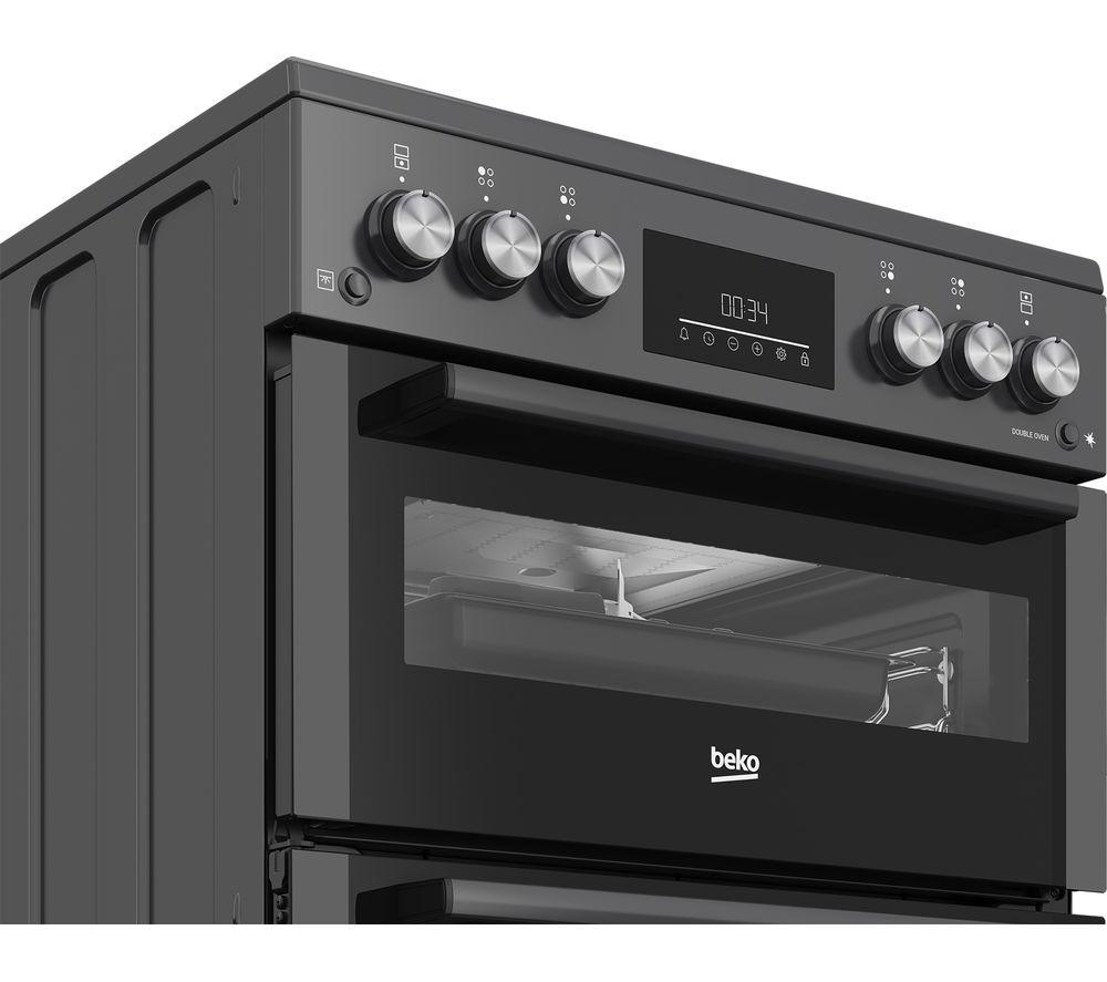 BEKO Pro FDG6271CA 60 cm Gas Cooker - Anthracite image number 4 of 7