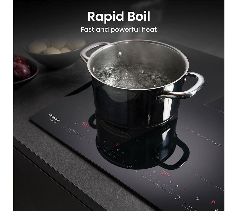 HISENSE HI6442BSCE 60 cm Electric Induction Hob - Black image number 5 of 15