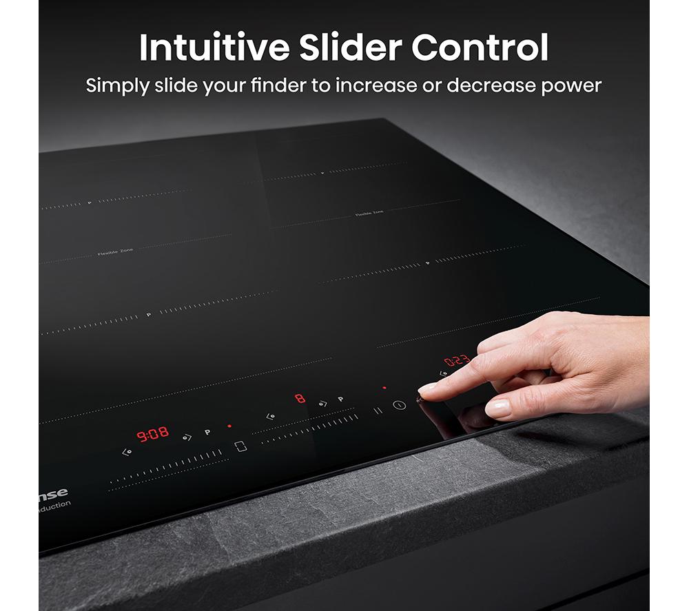 HISENSE HI6442BSCE 60 cm Electric Induction Hob - Black image number 6 of 15