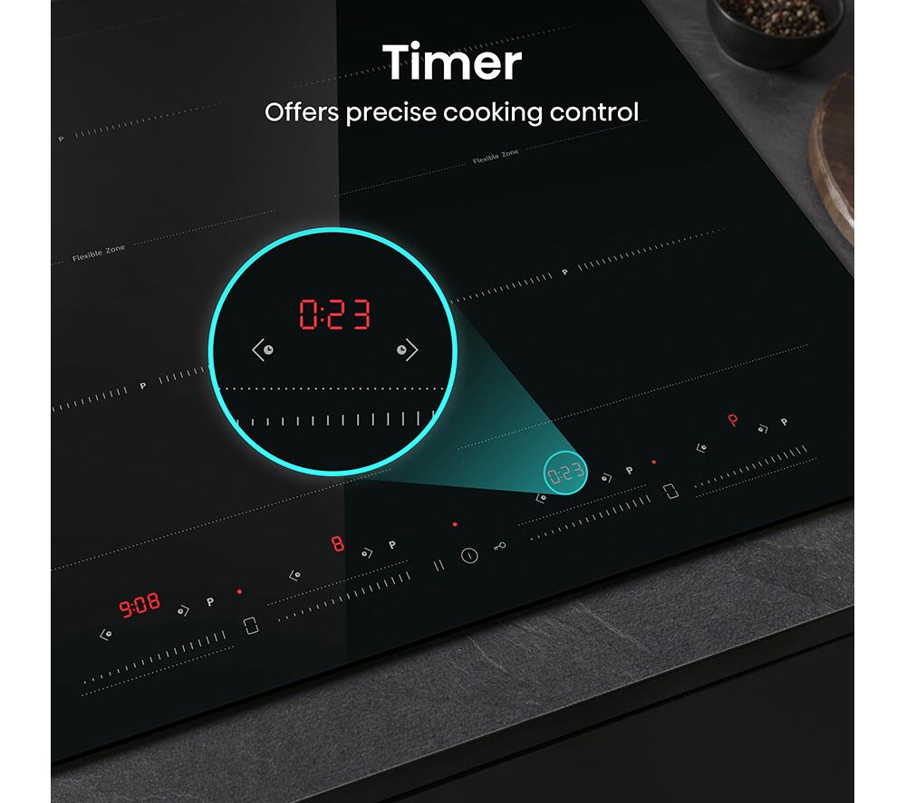HISENSE HI6442BSCE 60 cm Electric Induction Hob - Black image number 8 of 15