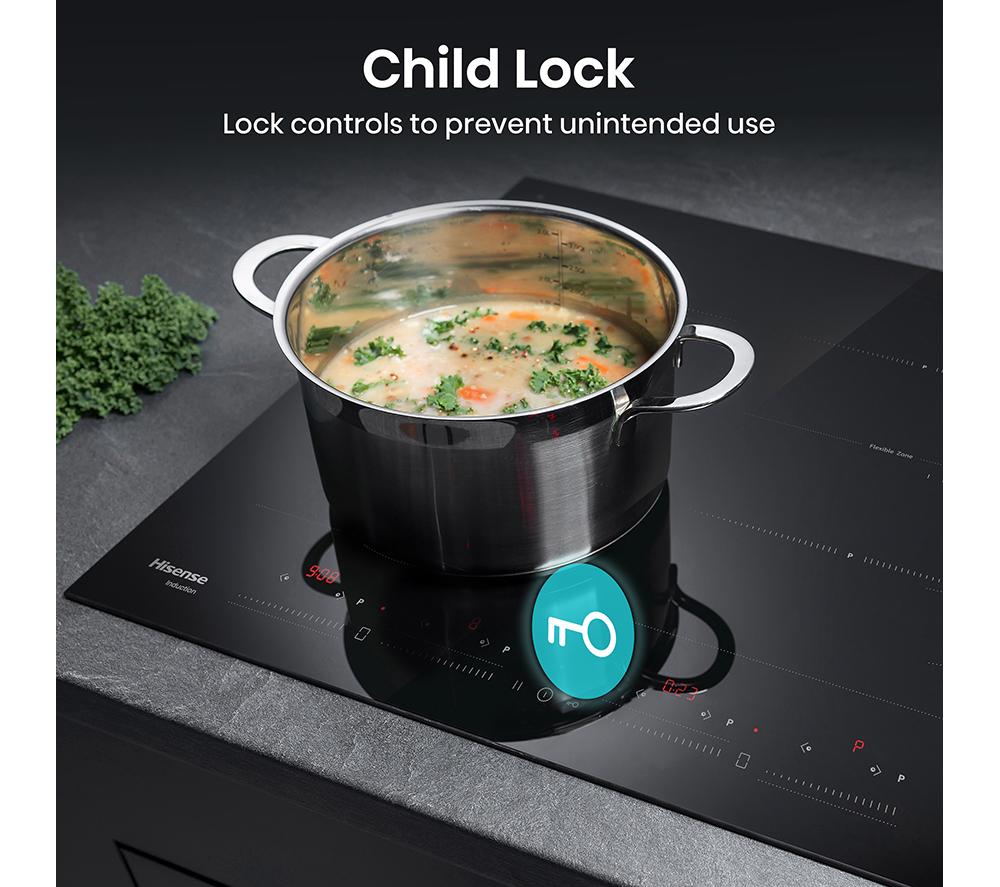 HISENSE HI6442BSCE 60 cm Electric Induction Hob - Black image number 11 of 15