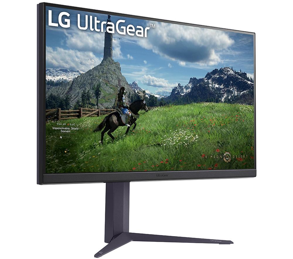 LG UltraGear 32GS85Q-B.AEK Quad HD 32" Nano IPS Gaming Monitor - Dark Grey image number 13 of 14