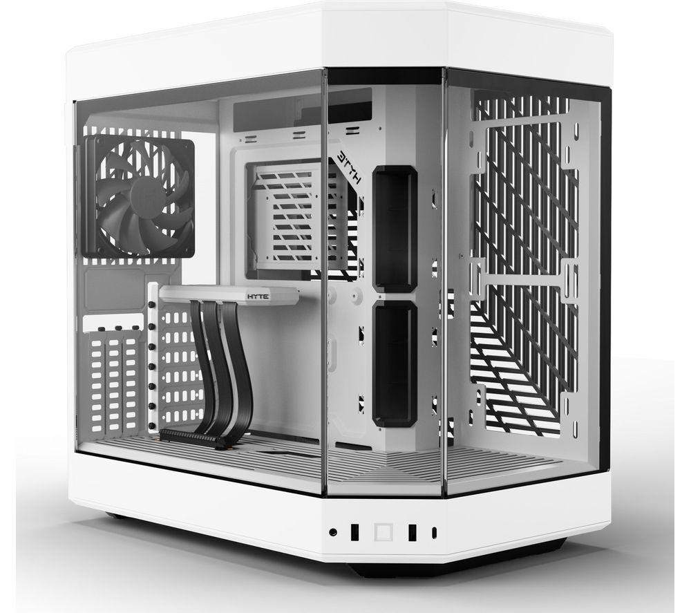 HYTE Y60 E-ATX Mid-Tower PC Case - Snow White