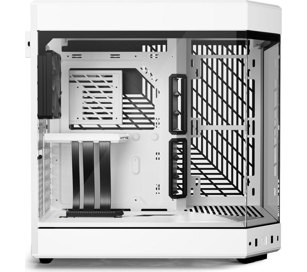 HYTE Y60 E-ATX Mid-Tower PC Case - Snow White image number 2 of 5