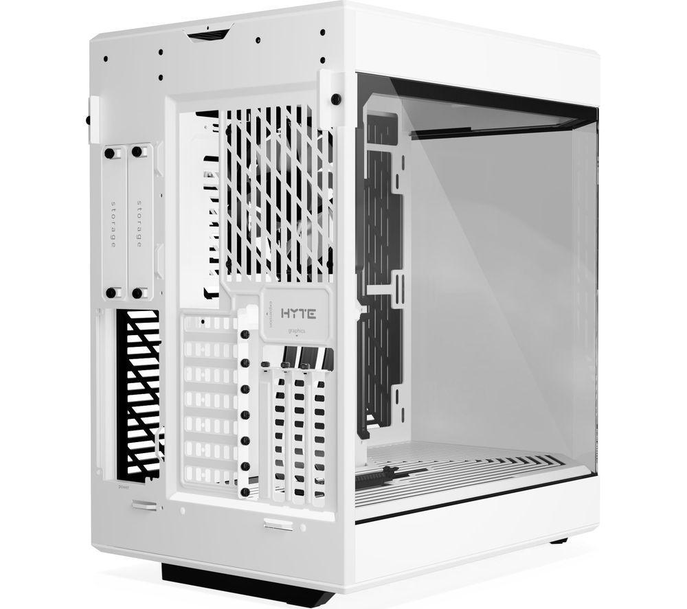 HYTE Y60 E-ATX Mid-Tower PC Case - Snow White image number 4 of 5