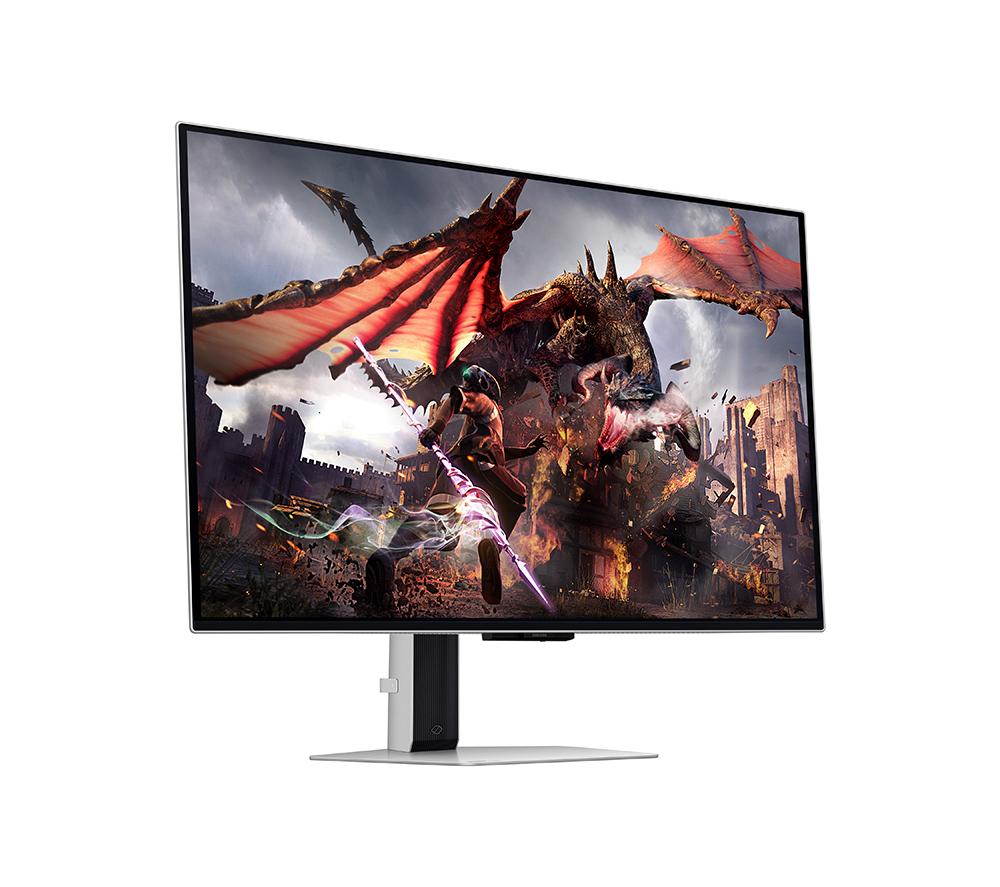 SAMSUNG Odyssey G8 LS32DG802SUXXU 4K Ultra HD 32" OLED Smart Gaming Monitor - Black & Silver image number 6 of 22
