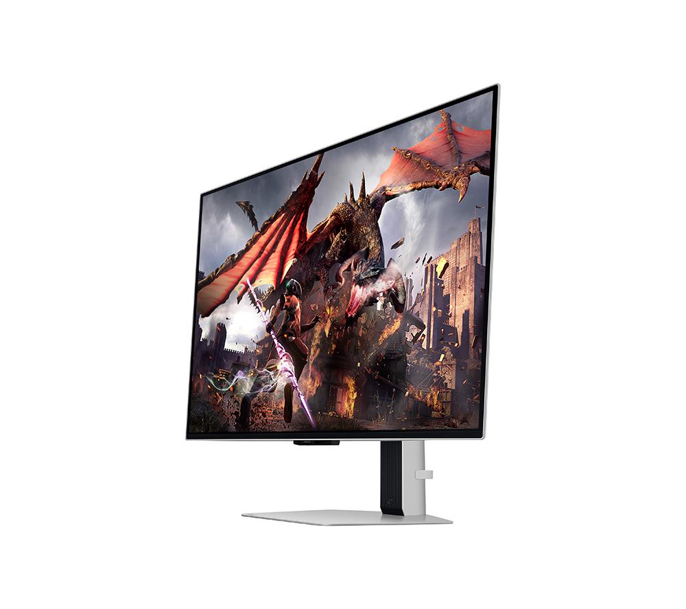 SAMSUNG Odyssey G8 LS32DG802SUXXU 4K Ultra HD 32" OLED Smart Gaming Monitor - Black & Silver image number 7 of 22