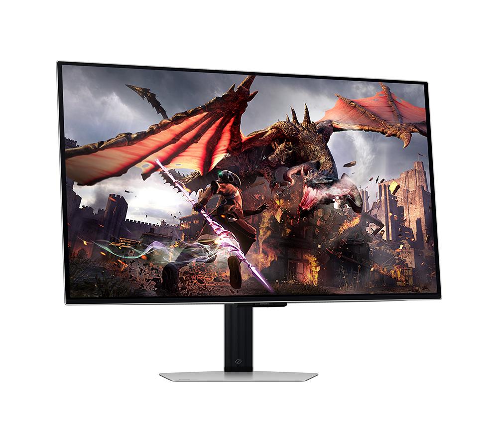 SAMSUNG Odyssey G8 LS32DG802SUXXU 4K Ultra HD 32" OLED Smart Gaming Monitor - Black & Silver image number 16 of 22
